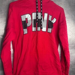 Victoria's Secret XS PINK Red Hoodie like new!